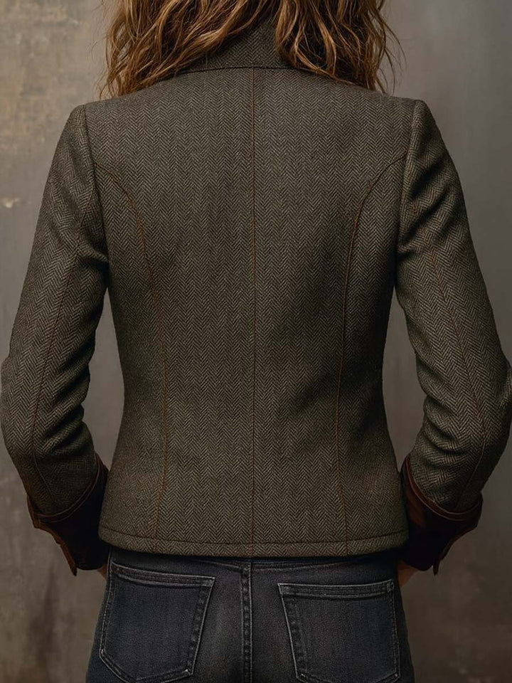 Rachel | Heritage Herringbone Blazer
