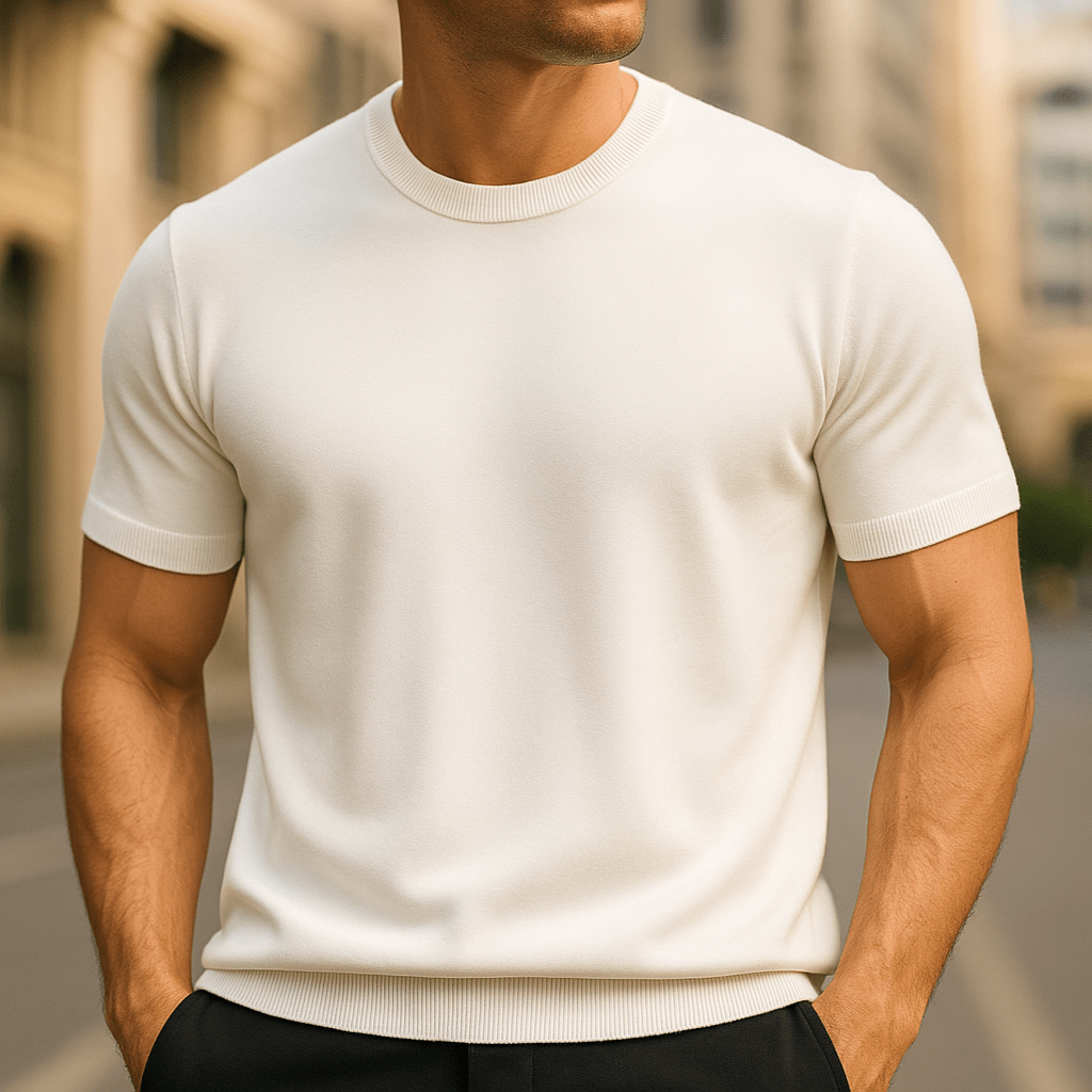 Pankov Men's Shirt | Elegant Short Sleeve, Breathable Fabric