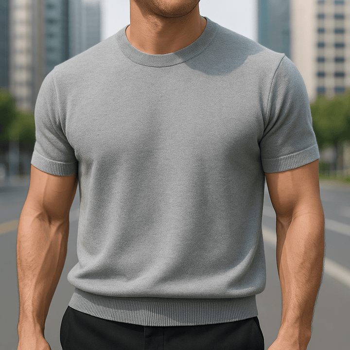 Pankov Men's Shirt | Elegant Short Sleeve, Breathable Fabric