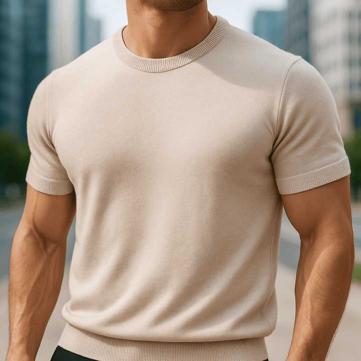 Pankov Men's Shirt | Elegant Short Sleeve, Breathable Fabric