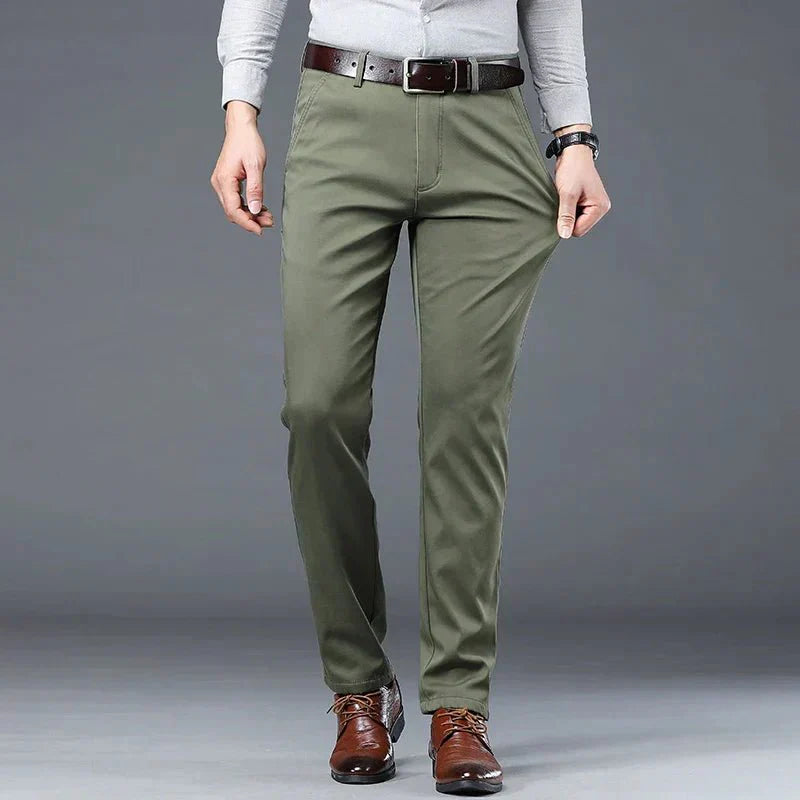 Peter | Men’s Slim-Fit Chino Pants | Stretch Cotton Smart-Casual Workwear