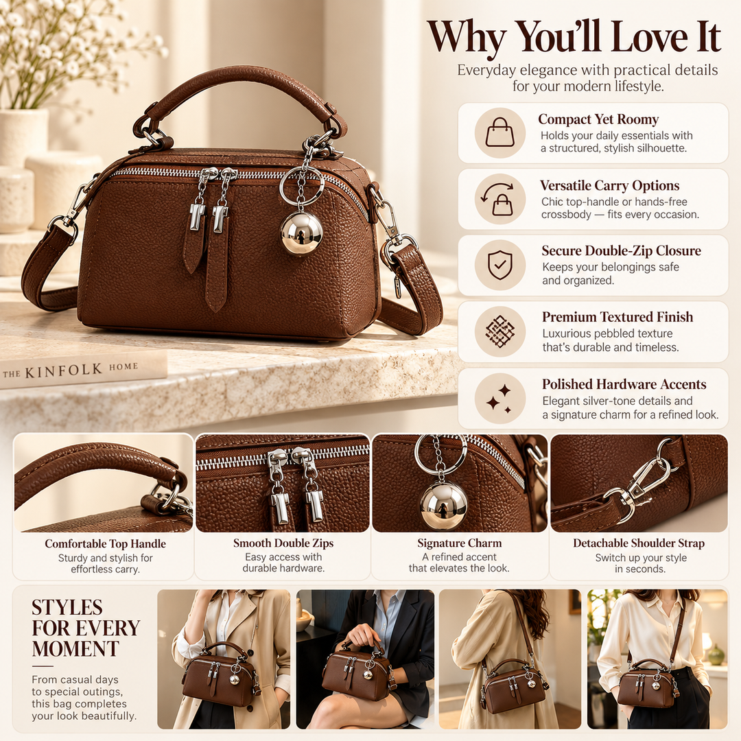 Women's Mini Crossbody Bag with Top Handle