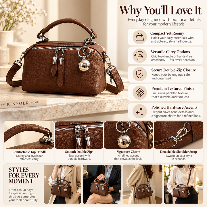 Women's Mini Crossbody Bag with Top Handle