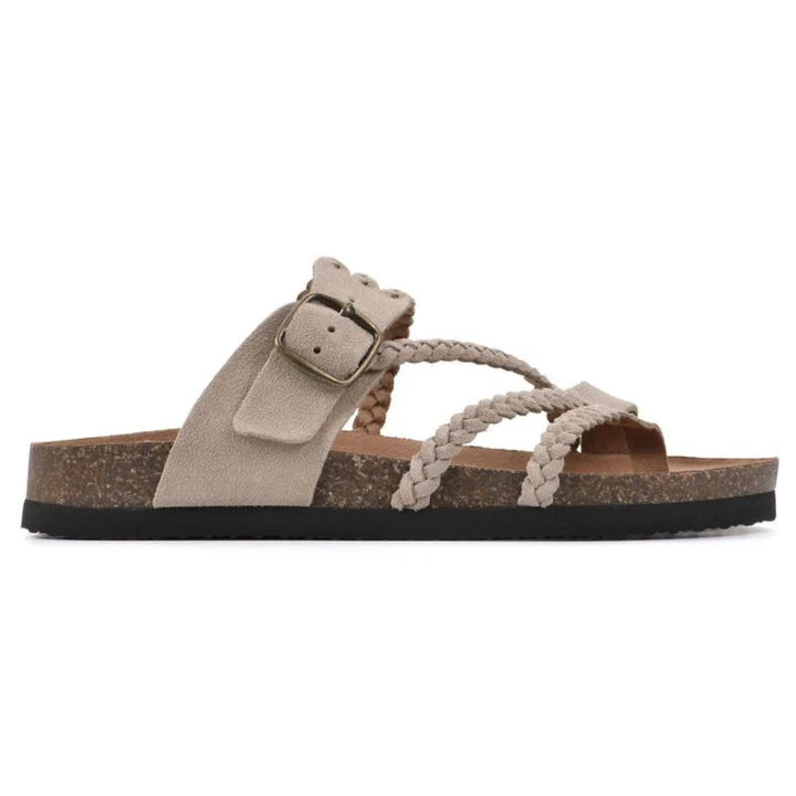 Aurora - Anatomical Braided Cork Sandals