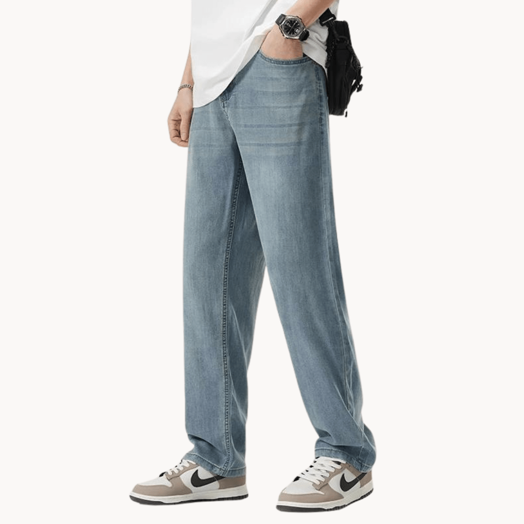 Straight-Leg Trousers