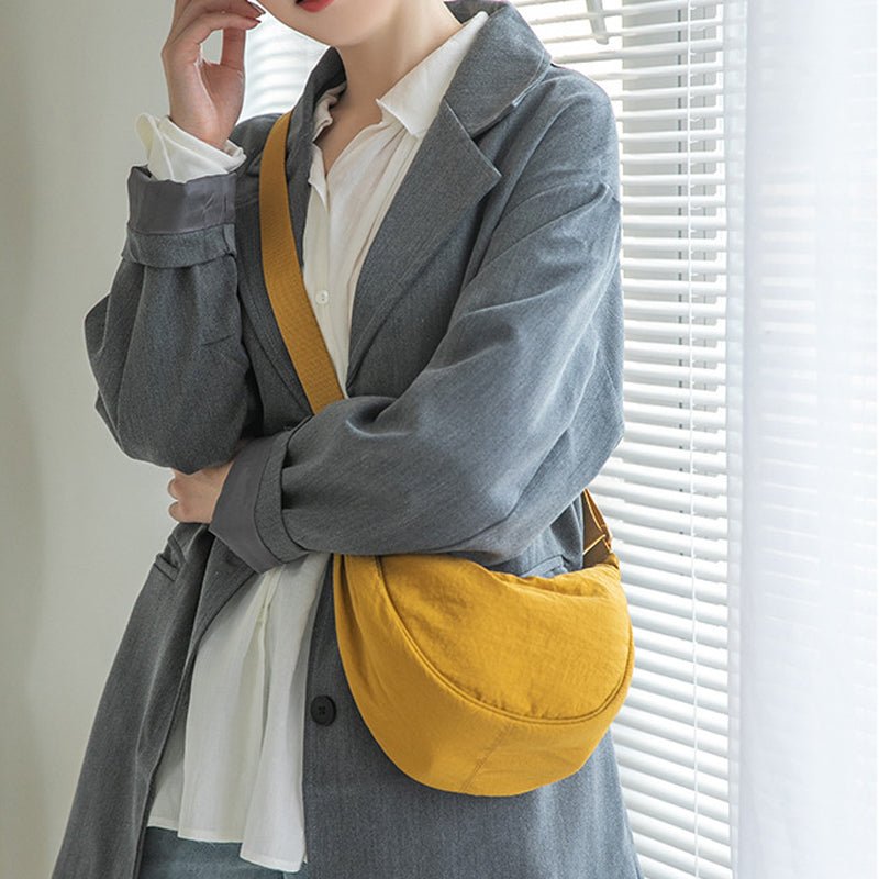 Casual Canvas Crossbody Bag | Adjustable Strap