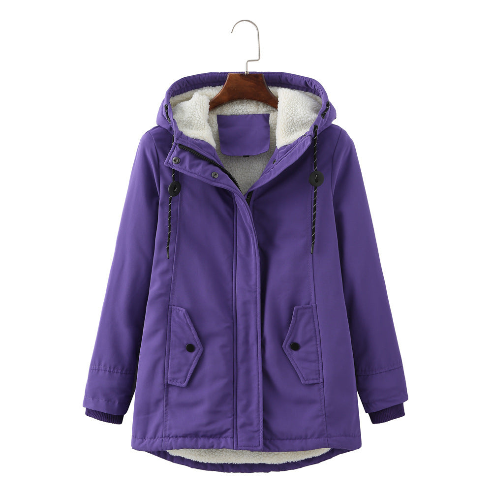 Nadin | Cozy Hooded Weatherproof Coat
