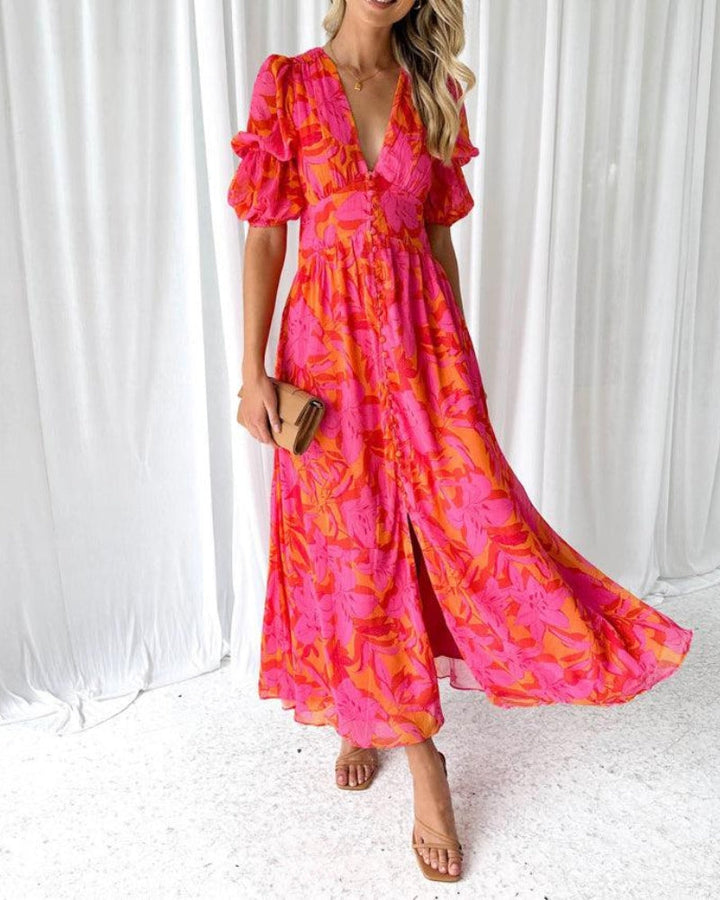 Armonia Solar Glow Maxi Dress
