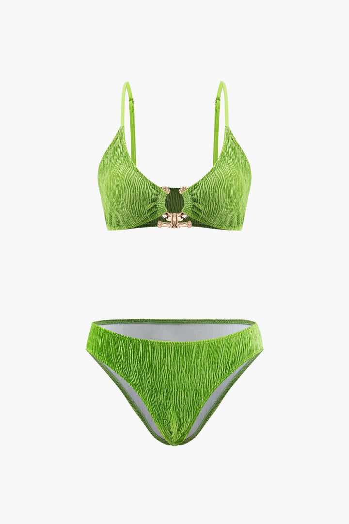 Nena | Velvet Bikini And Sarong