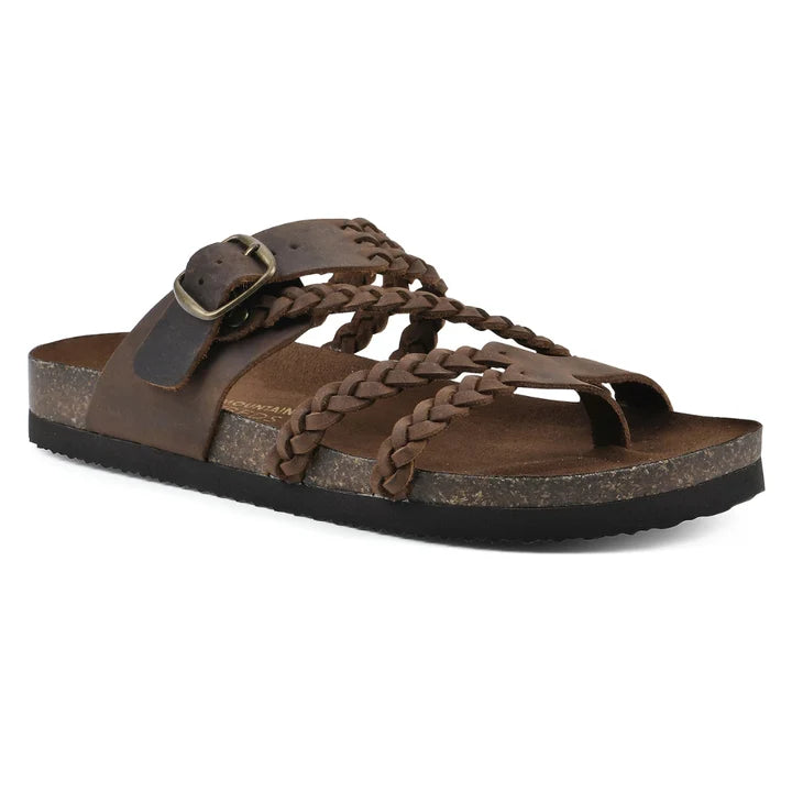 Aurora - Anatomical Braided Cork Sandals