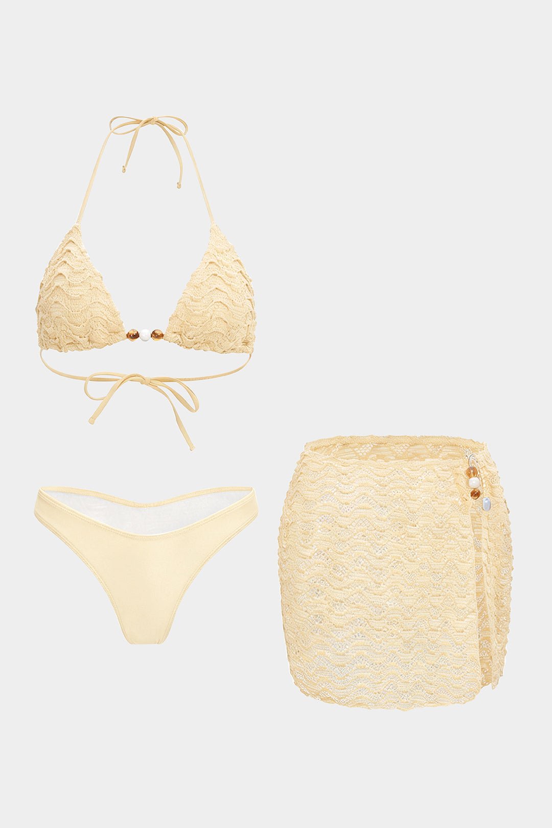 Strappy | Tie Bikini Set