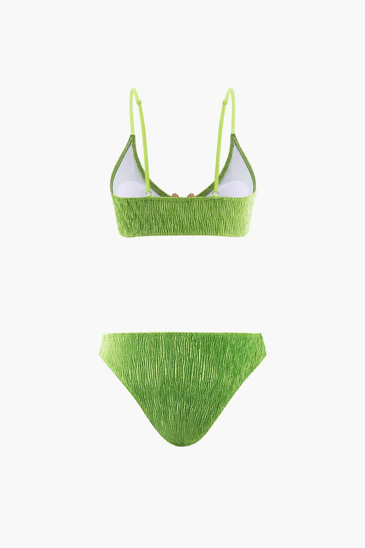 Nena | Velvet Bikini And Sarong