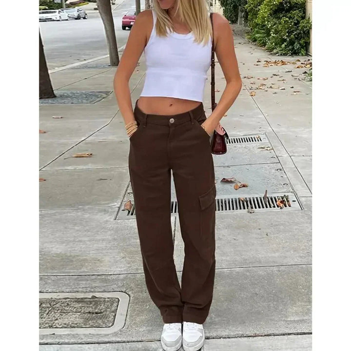 Quinn Cargo Pants | Relaxed Fit, Effortless Chic