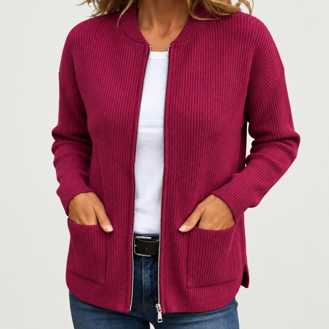 Annika | Cozy Cardigan With Deep Pockets