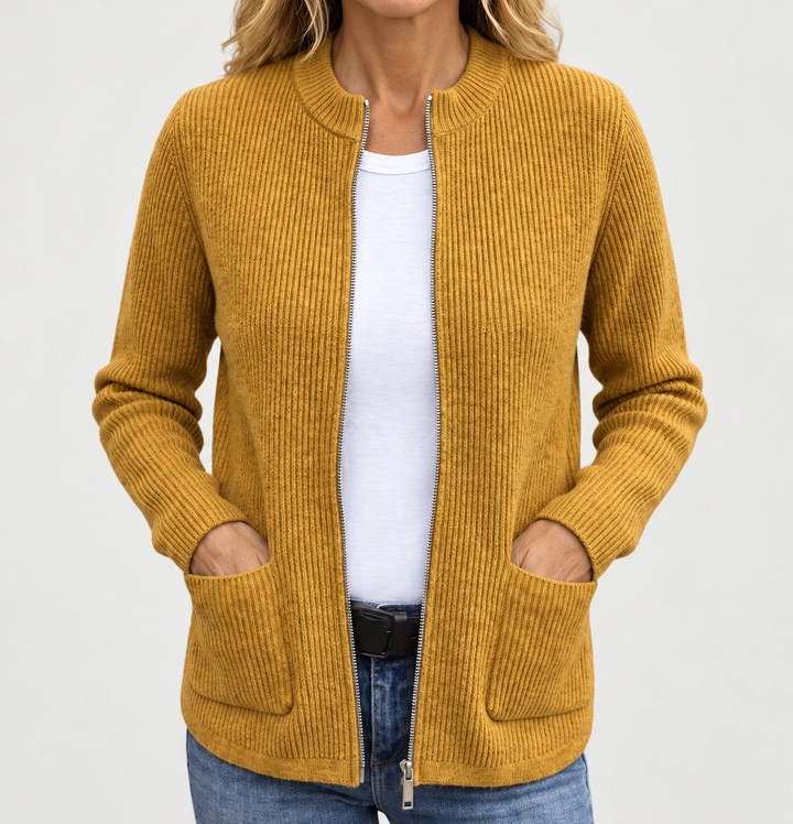Annika | Cozy Cardigan With Deep Pockets