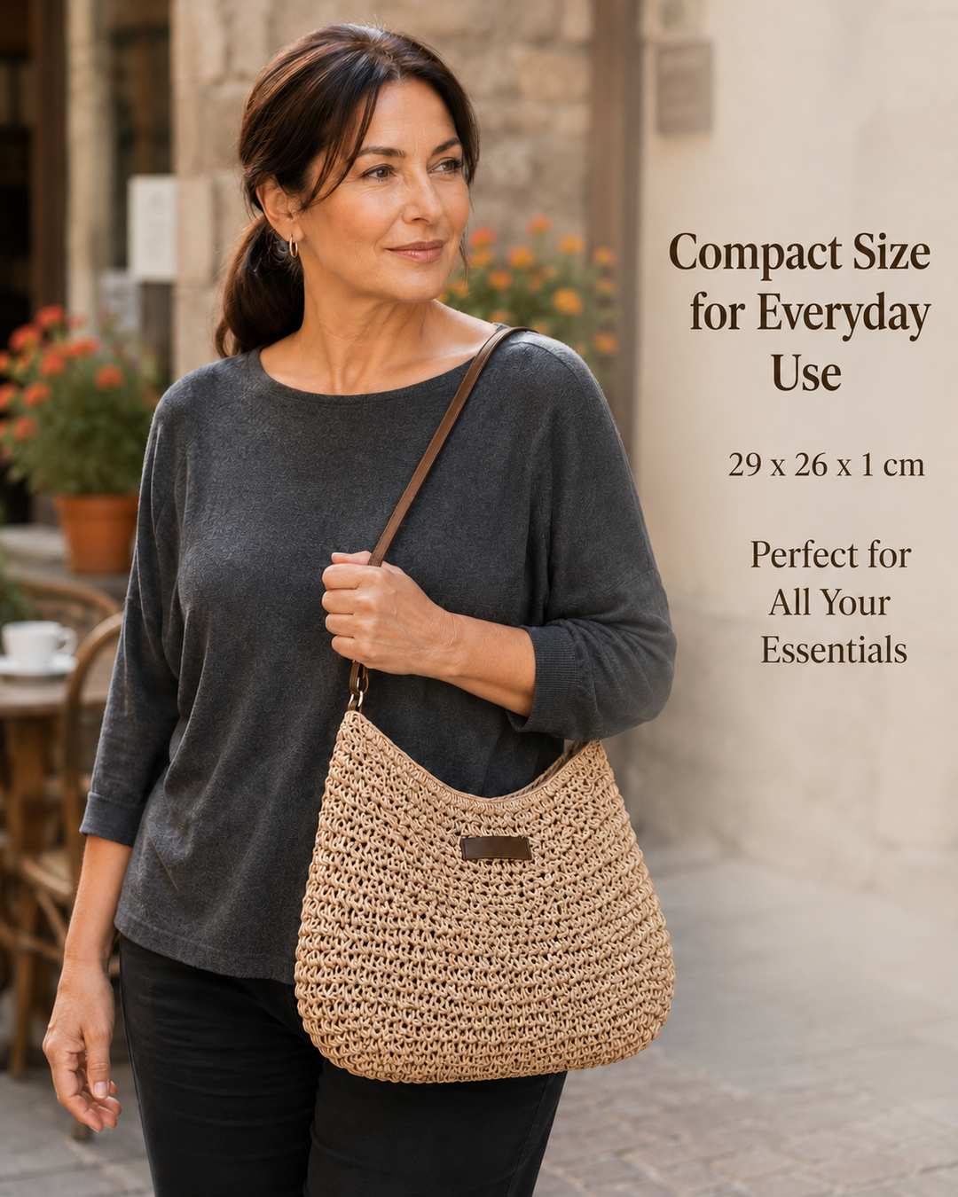 Simona | Elegant Woven Bag