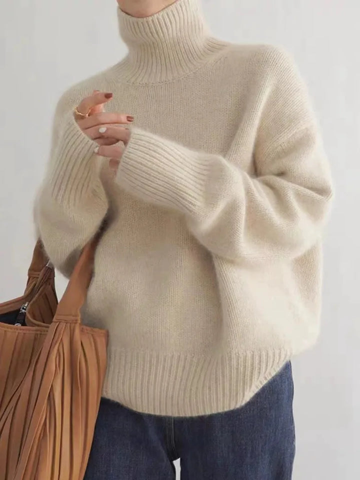 Maria | Elegant Cashmere Turtleneck