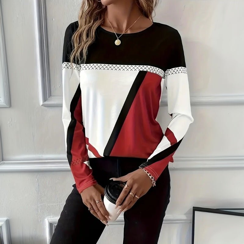 Cleo Relaxed Fit Top | Striking Design, Effortless Comfort