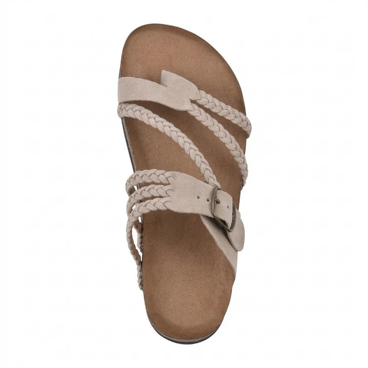 Aurora - Anatomical Braided Cork Sandals