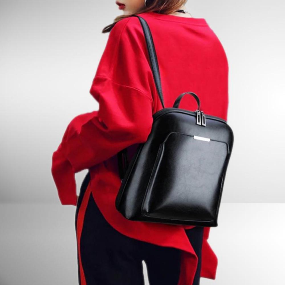 Eliza | CLASSIC BACKPACK WITH DOUBLE ZIP OPENING