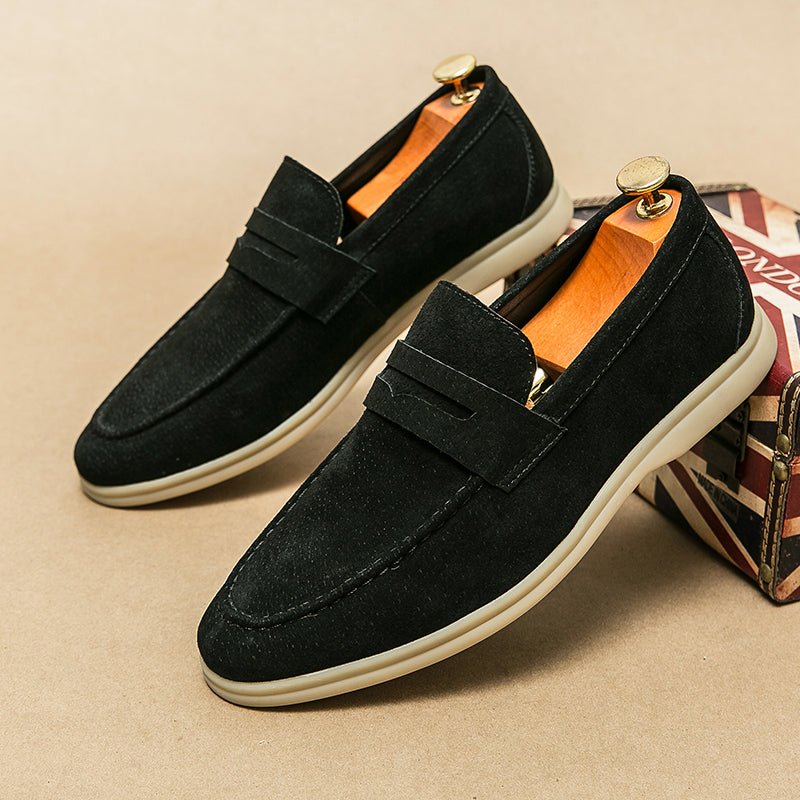 Brando | Suede Loafers for Women Orthopedic Comfort, Slip-On Design