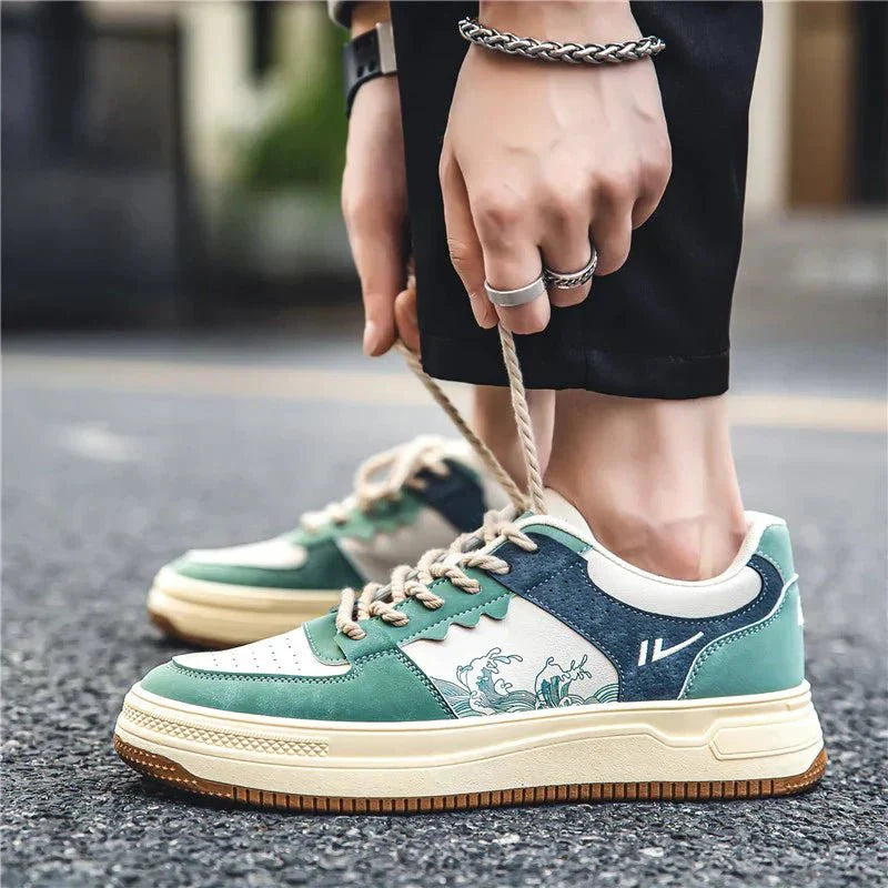 Jasper White Sneakers | Comfortable Casual Footwear