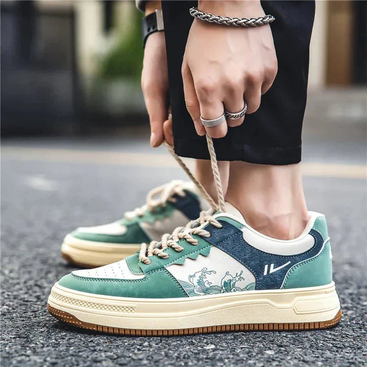 Jasper White Sneakers | Comfortable Casual Footwear