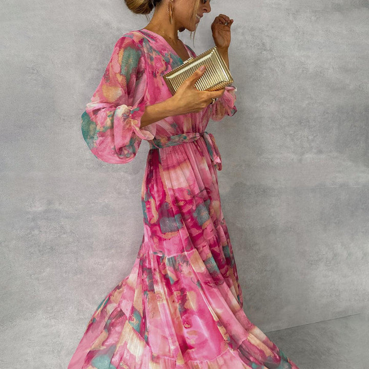 Hazel Floral Wrap Dress