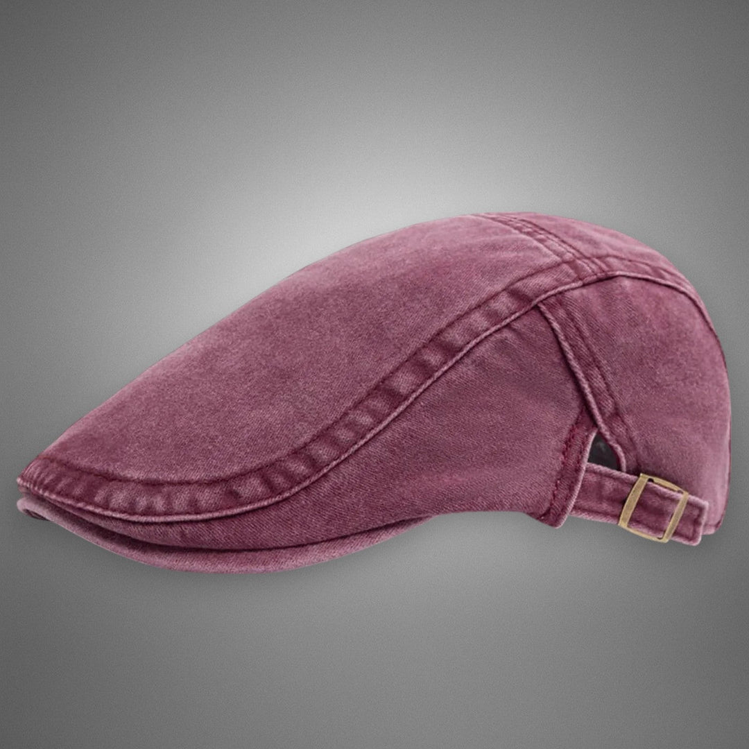 Zion Vintage Beret | Breathable Cotton, Timeless Design
