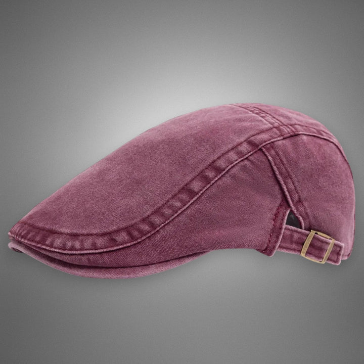 Zion Vintage Beret | Breathable Cotton, Timeless Design