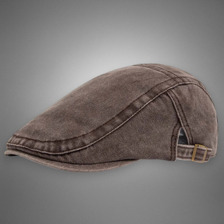 Zion Vintage Beret | Breathable Cotton, Timeless Design