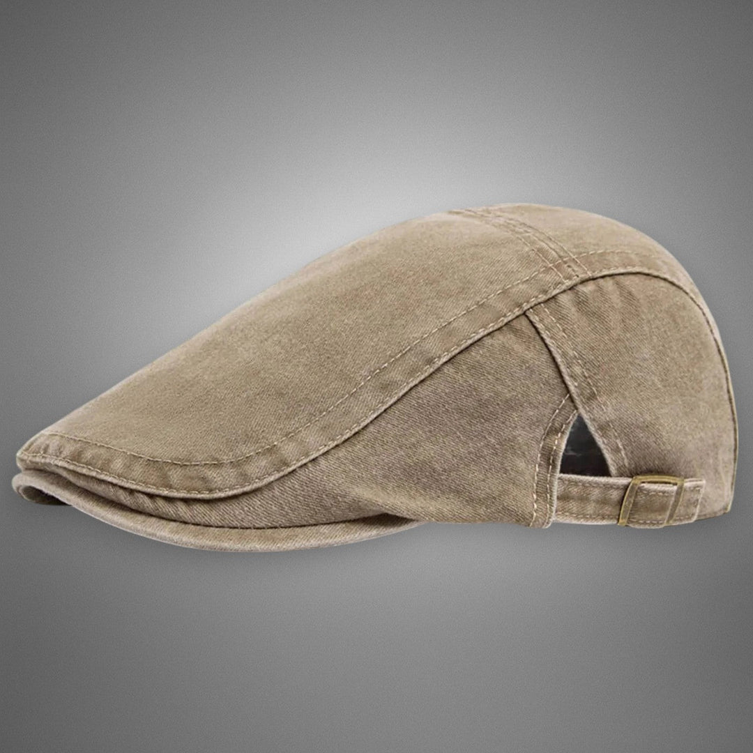 Zion Vintage Beret | Breathable Cotton, Timeless Design