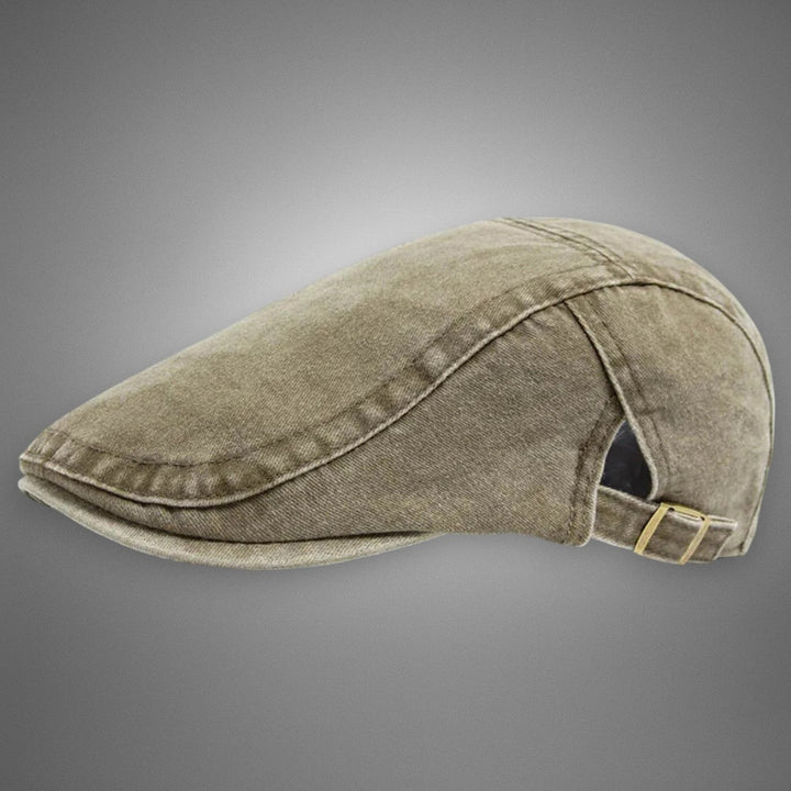 Zion Vintage Beret | Breathable Cotton, Timeless Design