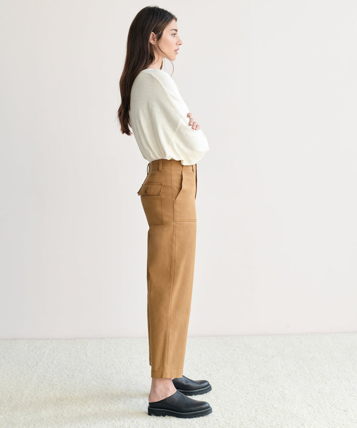 Rylan Trousers | Lightweight Twill, Fitted Silhouette