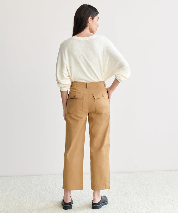 Rylan Trousers | Lightweight Twill, Fitted Silhouette