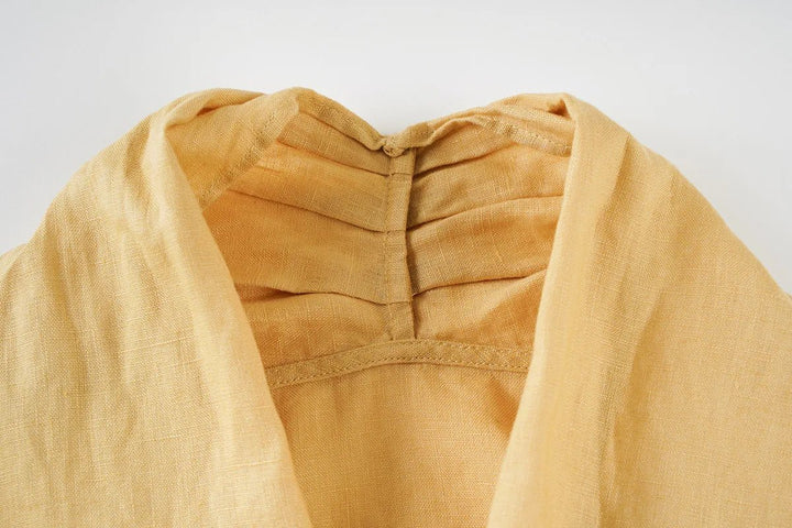 Valienne | Drape Linen Vest