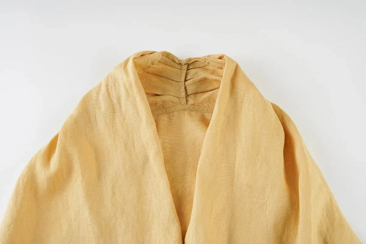 Valienne | Drape Linen Vest