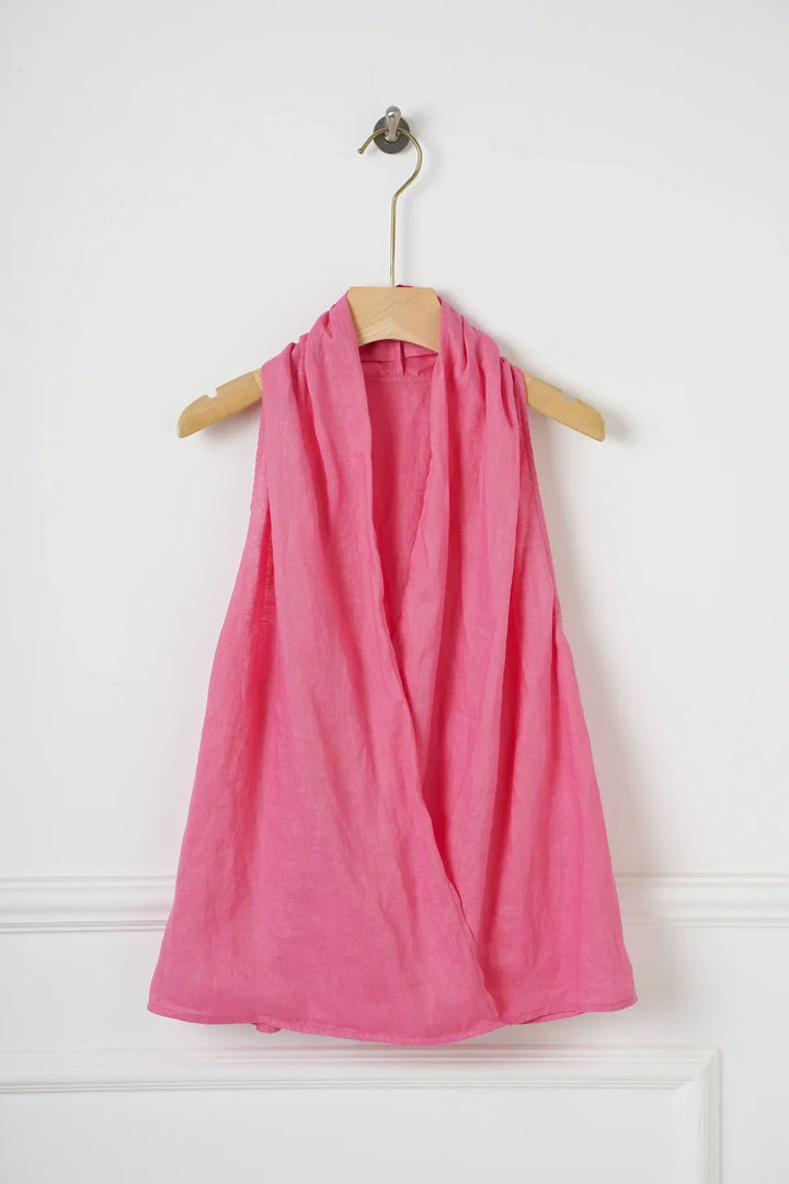 Valienne | Drape Linen Vest