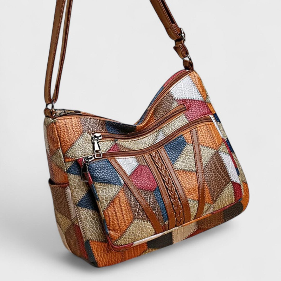 Sola Mosaic Bag | Artistic Patchwork Design