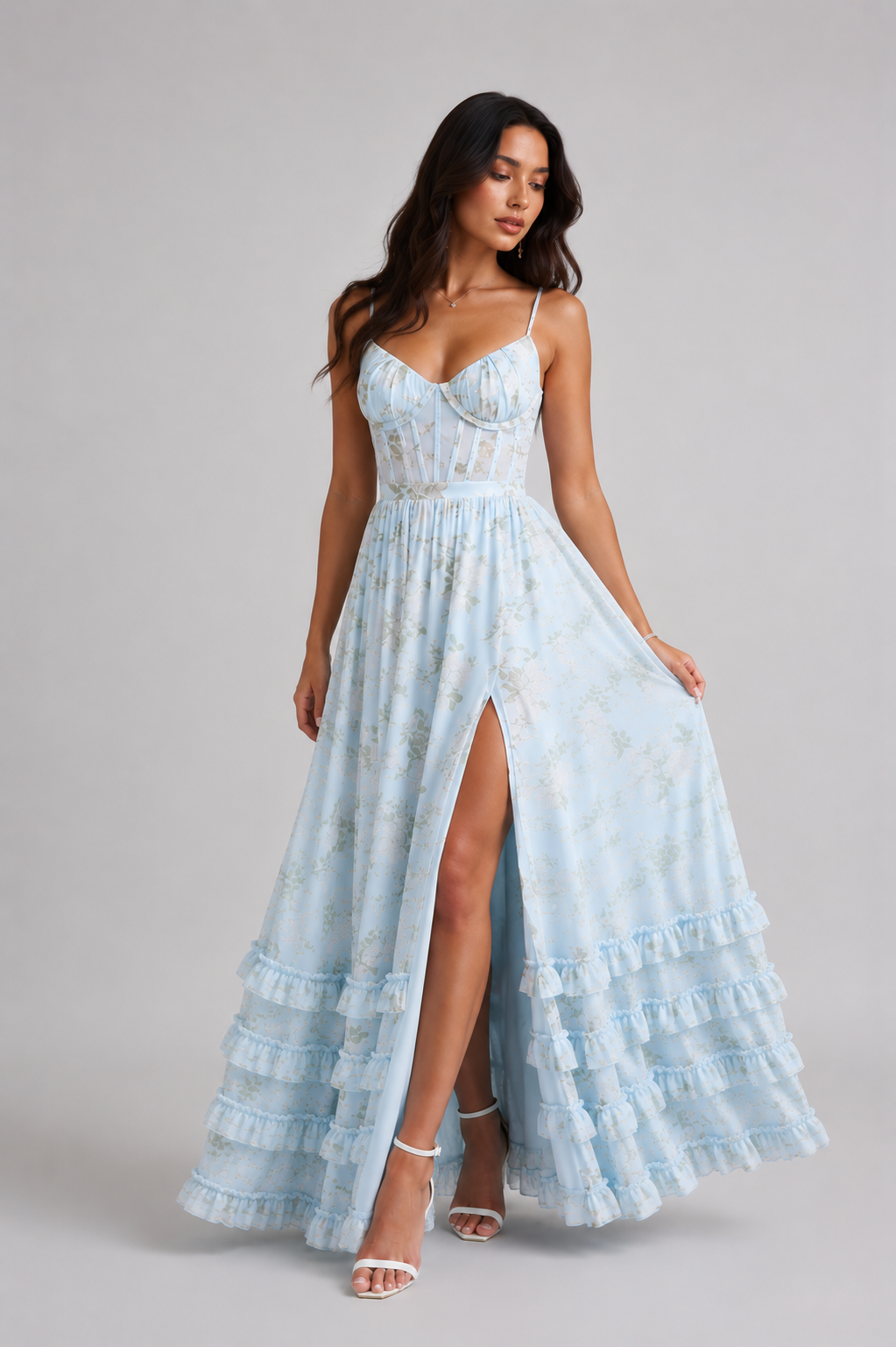 Violetta Dress - Blue