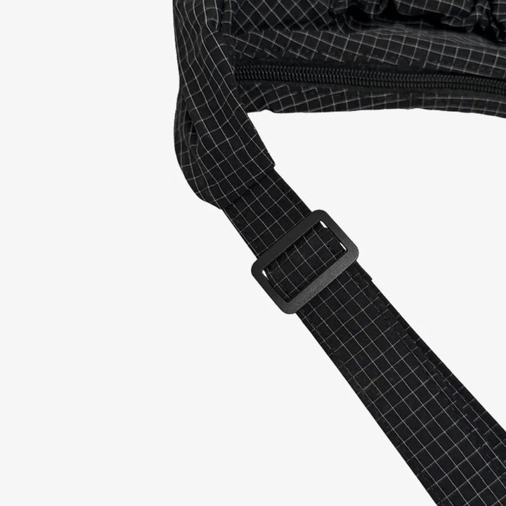 Nava Crossbody Bag | Checkered Nylon and Polyester Design for Women