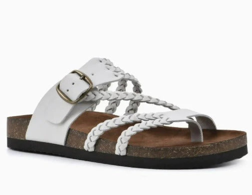 Aurora - Anatomical Braided Cork Sandals