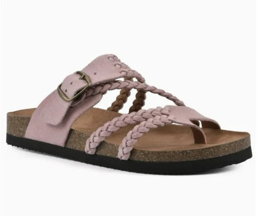Aurora - Anatomical Braided Cork Sandals