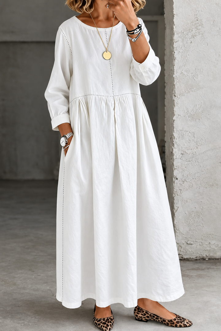 Zephyrelle | Vintage Denim Maxi Dress