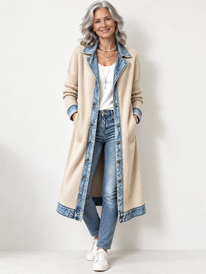Riley | Casual Long-line Knit Cardigan