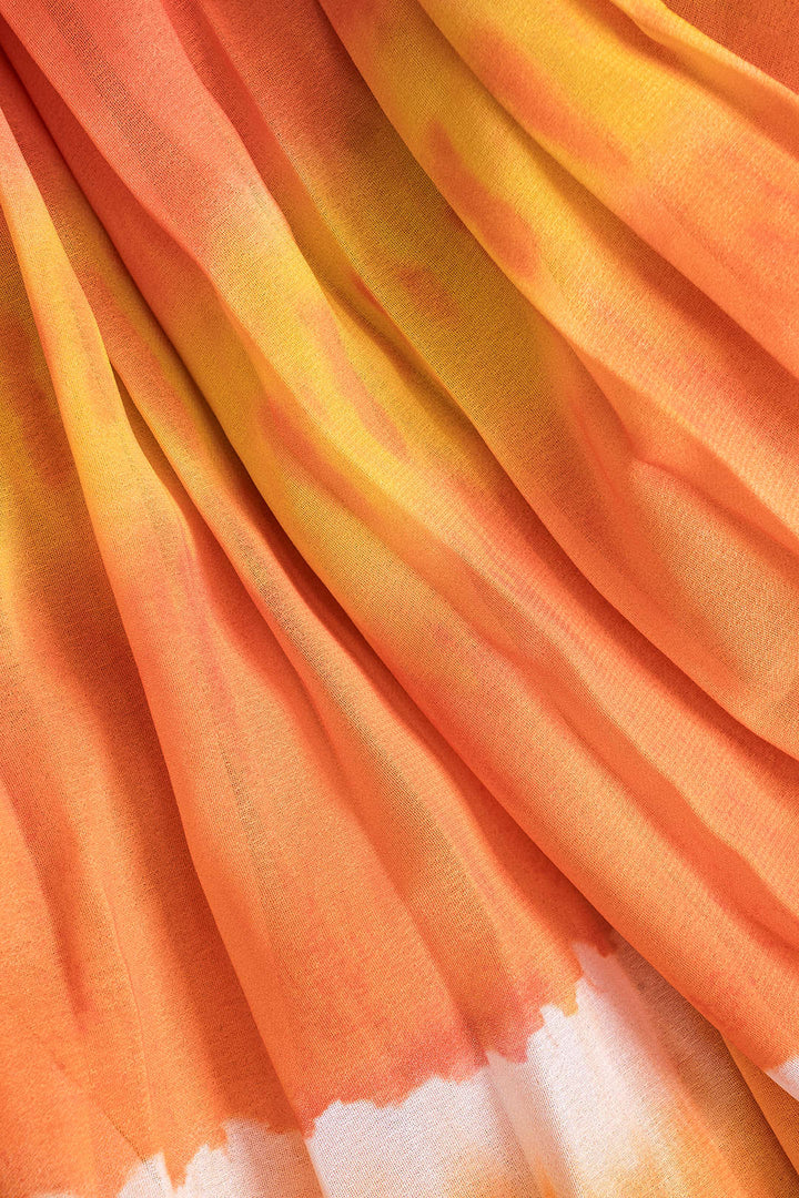 Ombre | V-Neck One-Piece Swimsuit