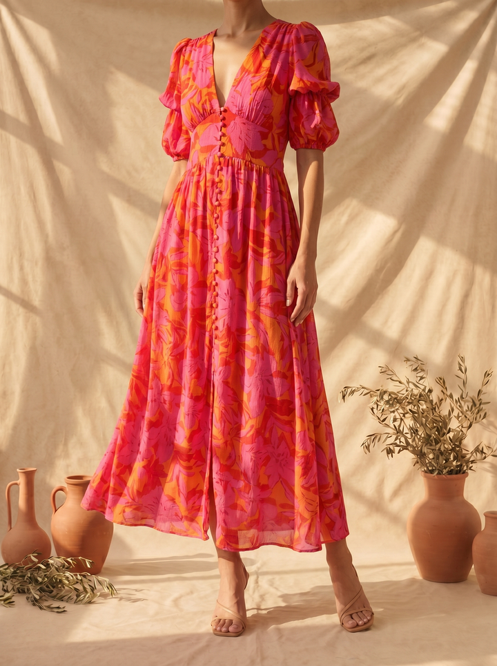 Armonia Solar Glow Maxi Dress