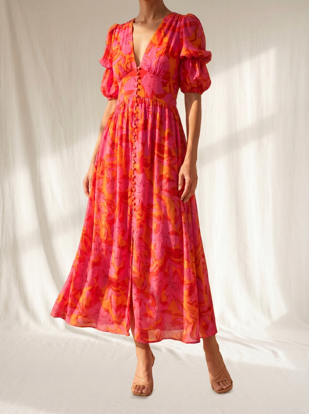 Armonia Solar Glow Maxi Dress