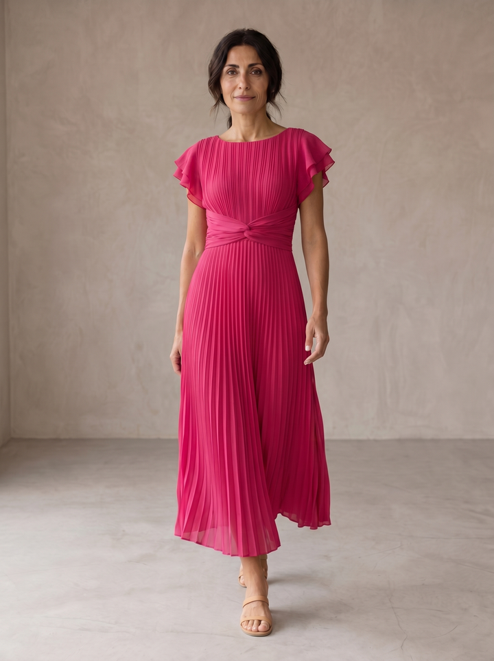 Seraphina Pleated Maxi Dress