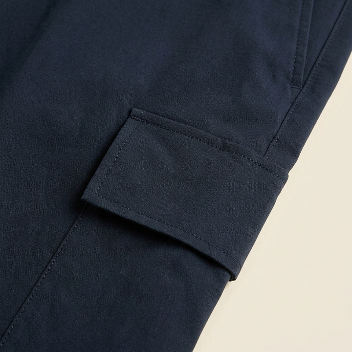 Bran Cargo Bermuda Shorts | Stretch Slim Fit, Multiple Pockets
